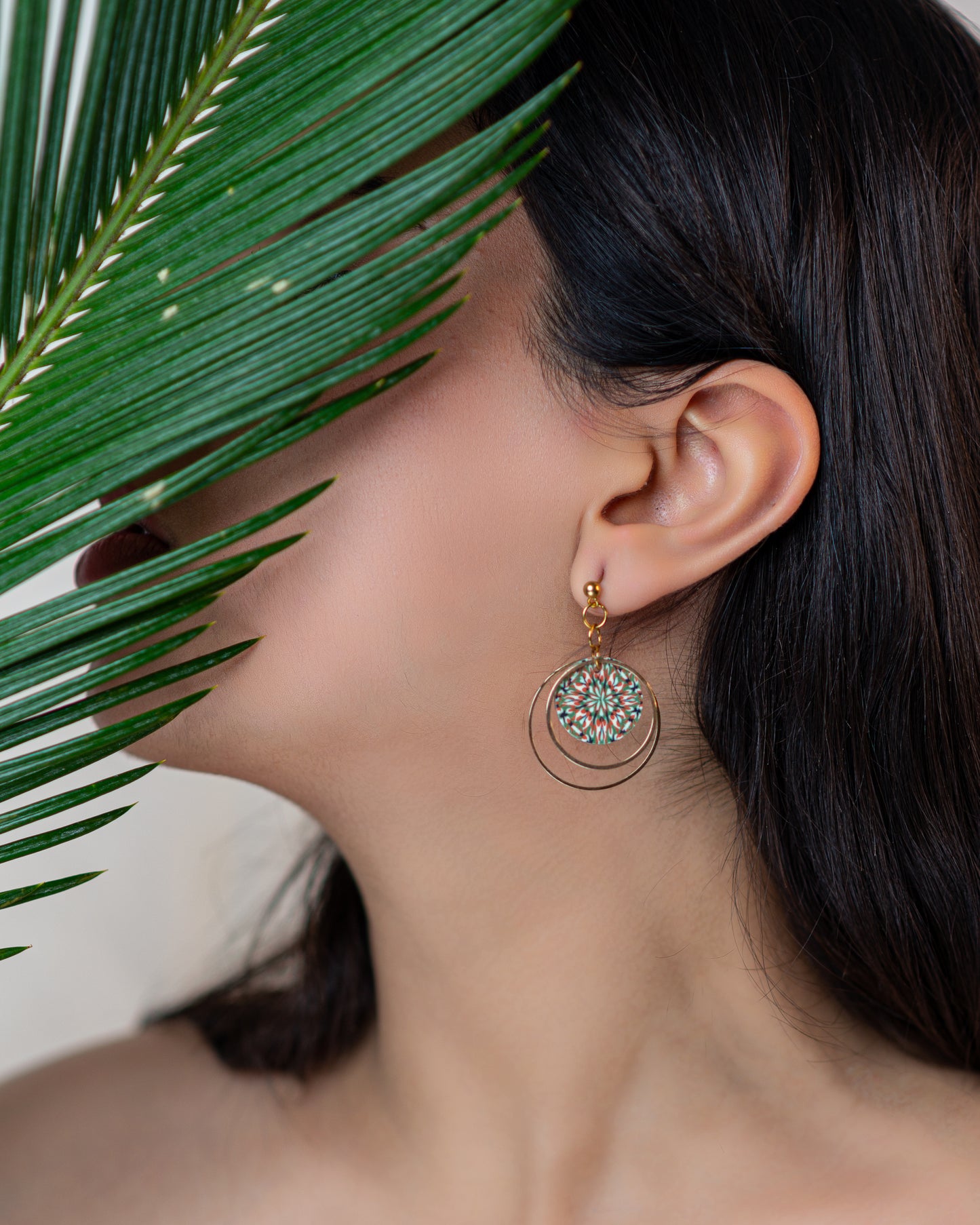 Boucles d’Oreilles Pendantes Anneaux