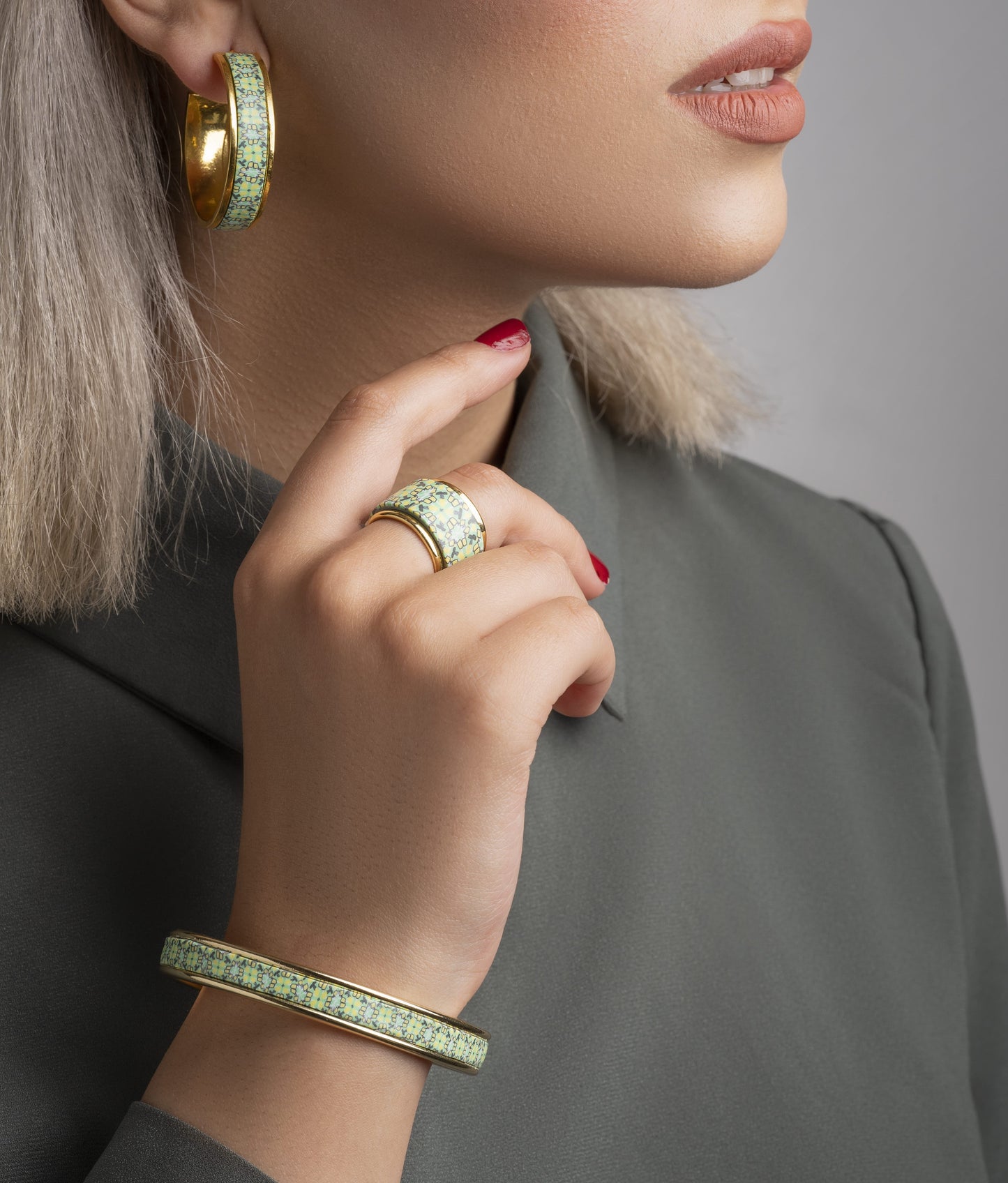 Ensemble de Bijoux Assortis