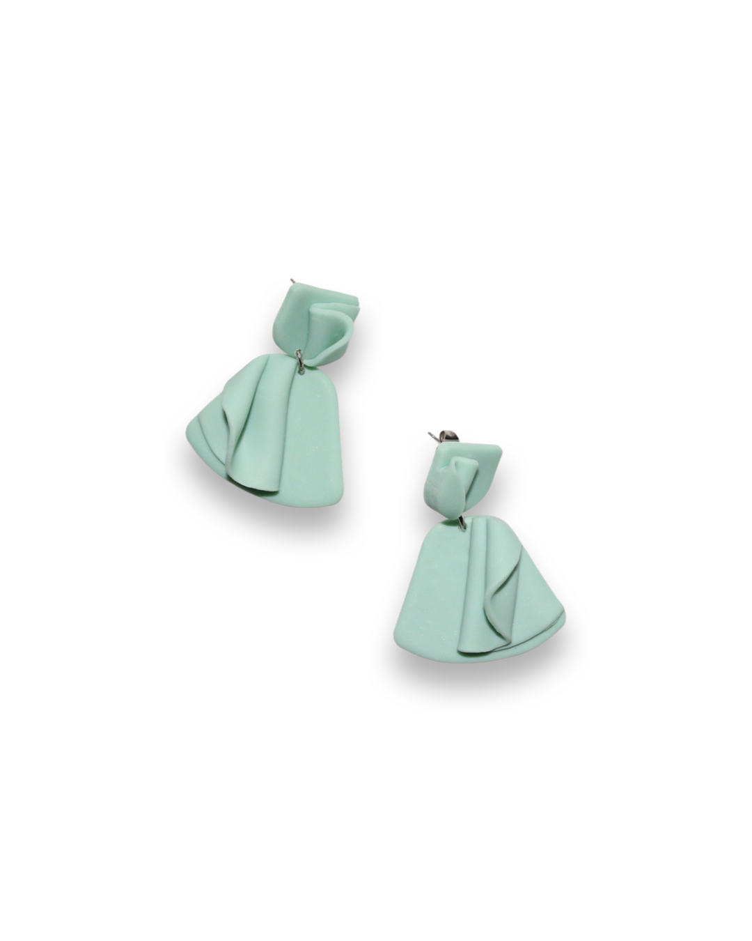 Boucles d'oreilles bleues pendantes