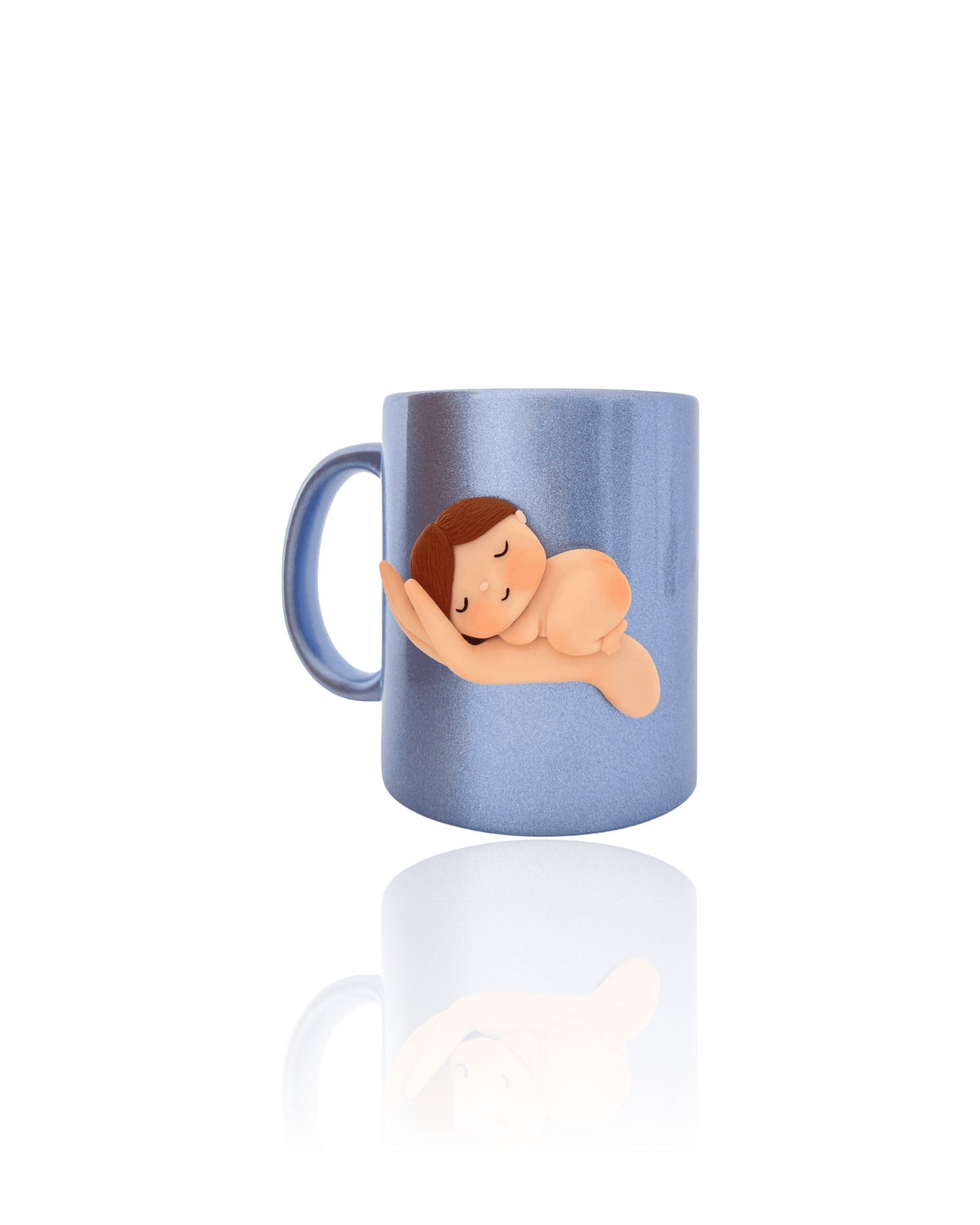 Mug Bébé Garçon - Tasse Bébé qui Dort - Cadeau Original et Unique Fête des Mères