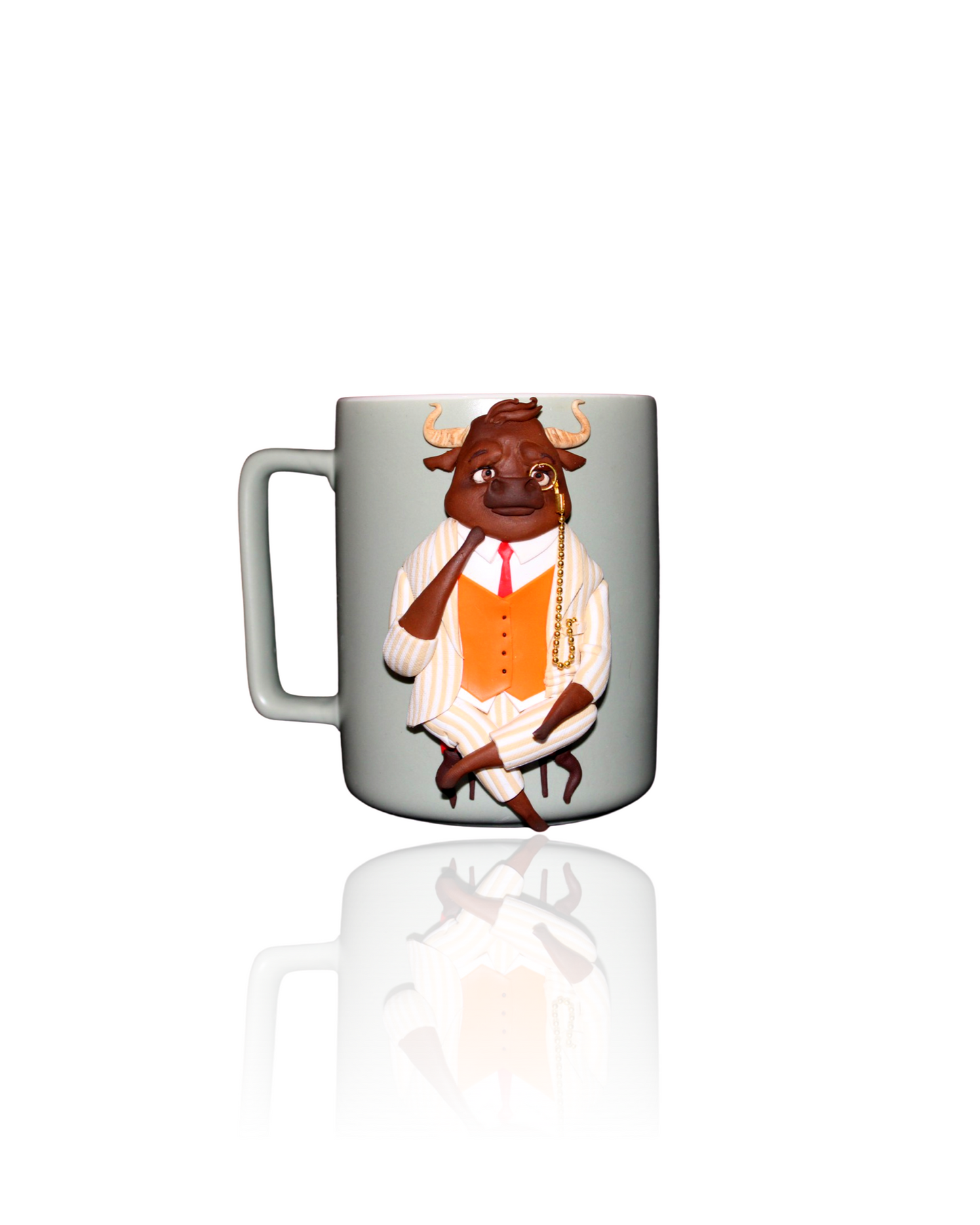 Mug Personnalisé Taureau Élégant