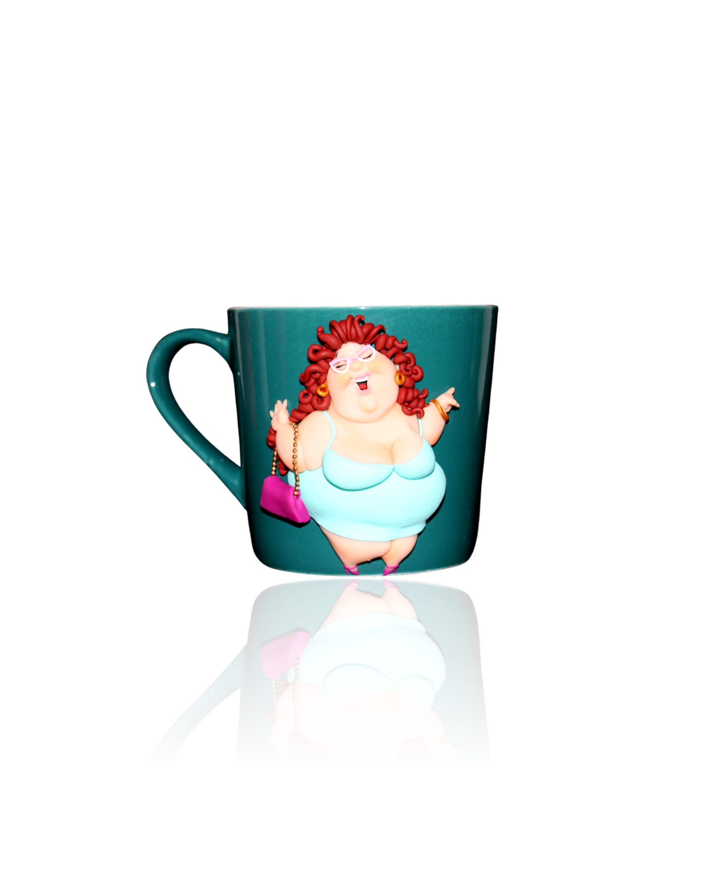 mug femme ronde sexy, mignonne et drôle