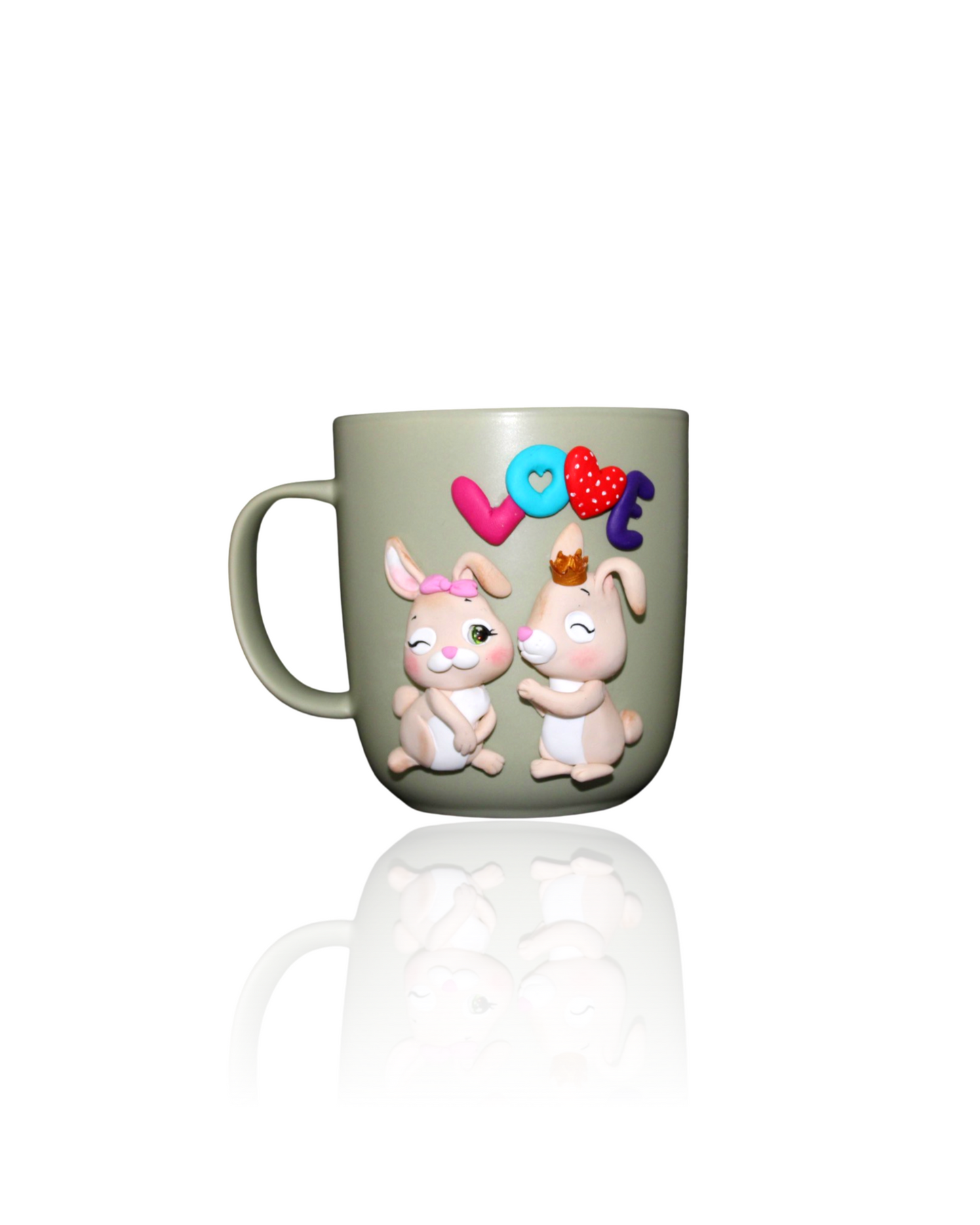 Mug Personnalisé lapins amoureux