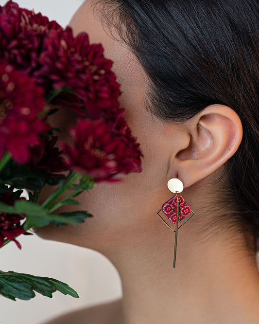 Boucles d’Oreilles Asymétriques