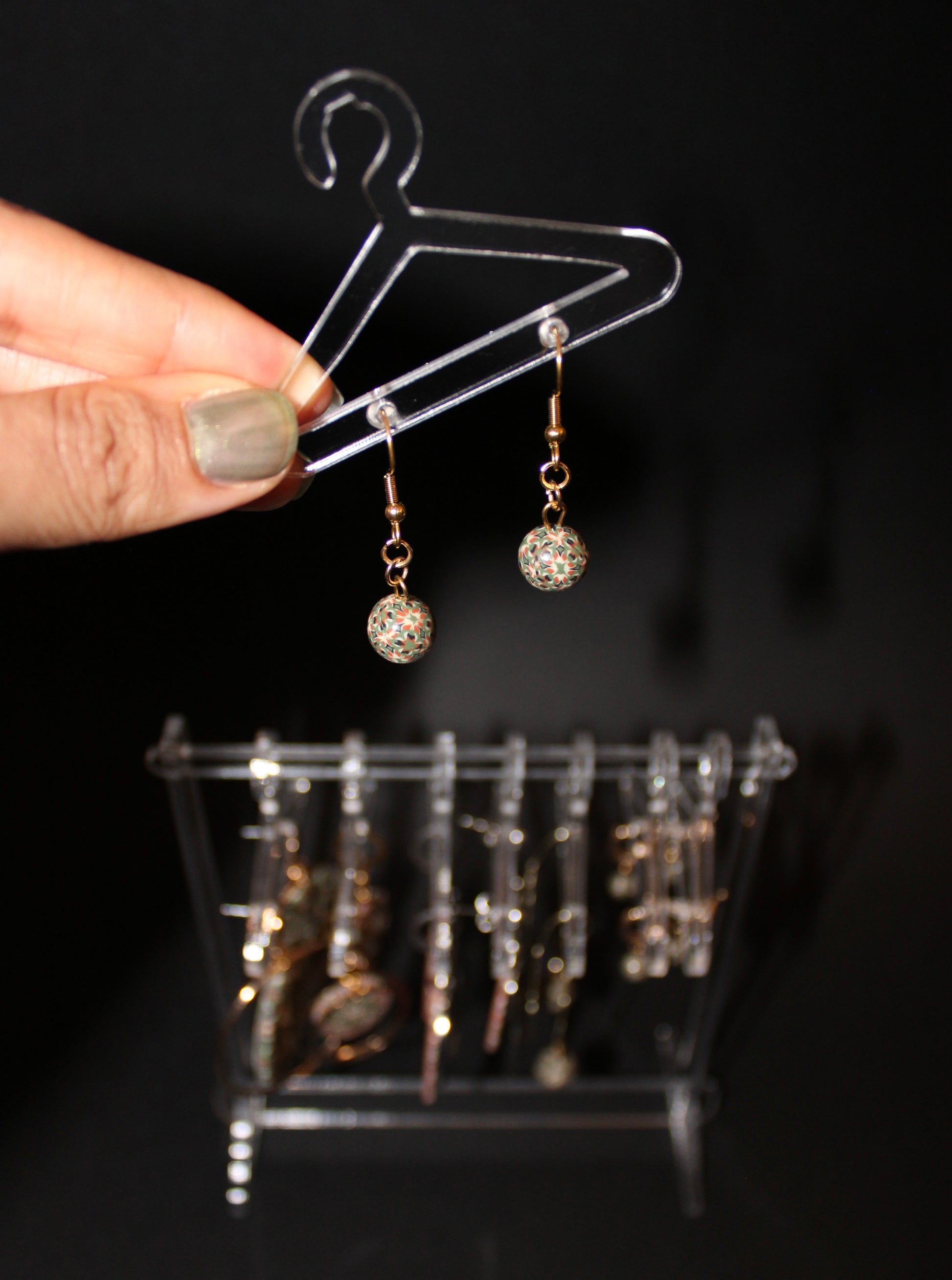 Boucles d'oreilles pendantes originales Réalisées à la main,Idée cadeau unique pour femmes, Decobjet