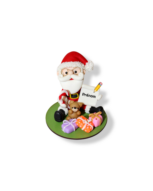 Figurine Père Noël  - Décoration de Noël Personnalisée