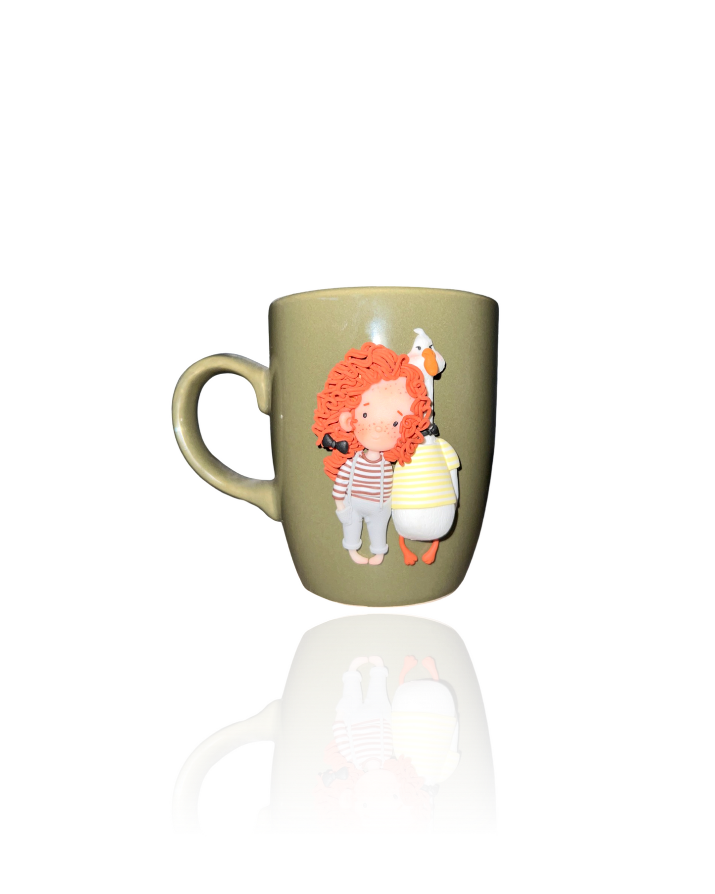 Mug Petite Fille et son Caranard - Tasse Personnalisée